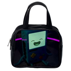 Bmo In Space  Adventure Time Beemo Cute Gameboy Classic Handbag (one Side) by Bedest