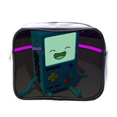 Bmo In Space  Adventure Time Beemo Cute Gameboy Mini Toiletries Bag (one Side) by Bedest