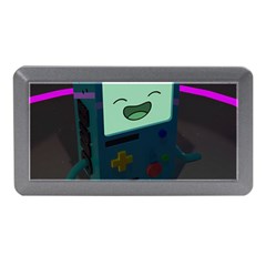 Bmo In Space  Adventure Time Beemo Cute Gameboy Memory Card Reader (mini) by Bedest