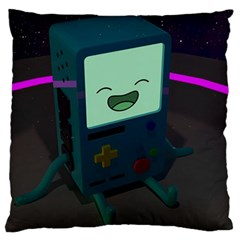 Bmo In Space  Adventure Time Beemo Cute Gameboy Standard Premium Plush Fleece Cushion Case (two Sides) by Bedest