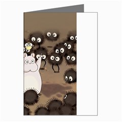 Cute Anime Scenery Artwork Fanart Greeting Cards (pkg Of 8) by Bedest