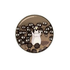 Cute Anime Scenery Artwork Fanart Hat Clip Ball Marker by Bedest