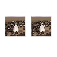 Cute Anime Scenery Artwork Fanart Cufflinks (square) by Bedest