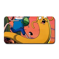 Finn And Jake Adventure Time Bmo Cartoon Medium Bar Mat by Bedest