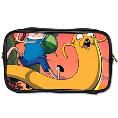 Finn And Jake Adventure Time Bmo Cartoon Toiletries Bag (one Side) by Bedest