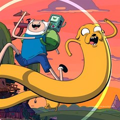 Finn And Jake Adventure Time Bmo Cartoon Play Mat (square) by Bedest