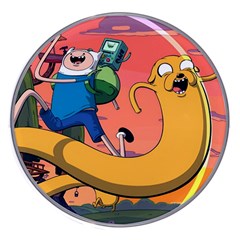 Finn And Jake Adventure Time Bmo Cartoon Wireless Fast Charger(white)