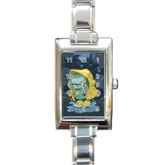 Cartoon Bmo Adventure Time Rectangle Italian Charm Watch by Bedest