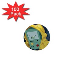 Cartoon Bmo Adventure Time 1  Mini Buttons (100 Pack)  by Bedest