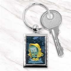 Cartoon Bmo Adventure Time Key Chain (rectangle) by Bedest