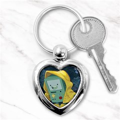 Cartoon Bmo Adventure Time Key Chain (heart) by Bedest