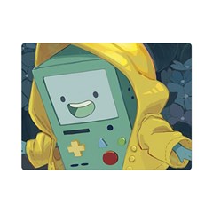 Cartoon Bmo Adventure Time Premium Plush Fleece Blanket (mini) by Bedest