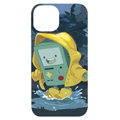 Cartoon Bmo Adventure Time Iphone 14 Black Uv Print Case by Bedest