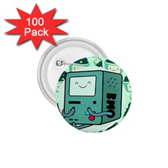 Adventure Time Bmo 1 75  Buttons (100 Pack)  by Bedest