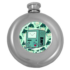 Adventure Time Bmo Round Hip Flask (5 Oz) by Bedest