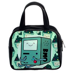 Adventure Time Bmo Classic Handbag (two Sides) by Bedest