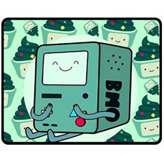 Adventure Time Bmo Fleece Blanket (medium) by Bedest