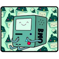 Adventure Time Bmo Two Sides Fleece Blanket (medium) by Bedest