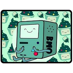 Adventure Time Bmo Two Sides Fleece Blanket (large) by Bedest