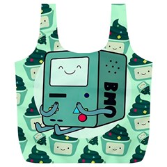 Adventure Time Bmo Full Print Recycle Bag (xl) by Bedest