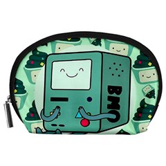 Adventure Time Bmo Accessory Pouch (large) by Bedest