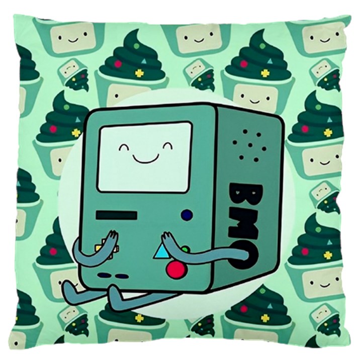 Adventure Time Bmo Standard Premium Plush Fleece Cushion Case (One Side)