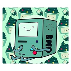 Adventure Time Bmo Two Sides Premium Plush Fleece Blanket (small) by Bedest