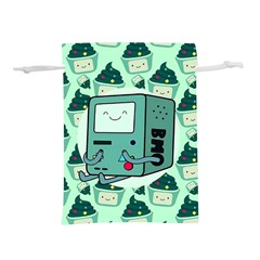 Adventure Time Bmo Lightweight Drawstring Pouch (l) by Bedest