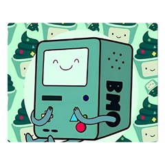 Adventure Time Bmo Premium Plush Fleece Blanket (large) by Bedest