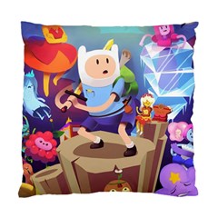 Cartoon Adventure Time Finn Princess Bubblegum Lumpy Space Standard Cushion Case (one Side) by Bedest