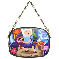 Cartoon Adventure Time Finn Princess Bubblegum Lumpy Space Chain Purse (two Sides) by Bedest