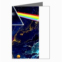 Trippy Kit Rick And Morty Galaxy Pink Floyd Greeting Card by Bedest