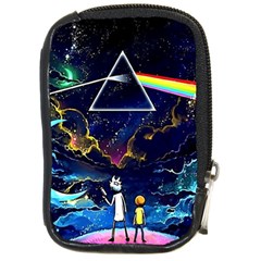 Trippy Kit Rick And Morty Galaxy Pink Floyd Compact Camera Leather Case by Bedest