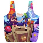 Cartoon Adventure Time Finn Princess Bubblegum Lumpy Space Full Print Recycle Bag (XXL) Front