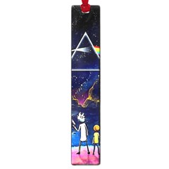 Trippy Kit Rick And Morty Galaxy Pink Floyd Large Book Marks by Bedest