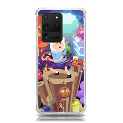 Cartoon Adventure Time Finn Princess Bubblegum Lumpy Space Samsung Galaxy S20 Ultra 6 9 Inch Tpu Uv Case by Bedest