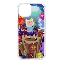 Cartoon Adventure Time Finn Princess Bubblegum Lumpy Space Iphone 14 Tpu Uv Print Case by Bedest