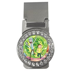 Rick And Morty Adventure Time Cartoon Money Clips (cz)  by Bedest