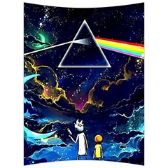 Trippy Kit Rick And Morty Galaxy Pink Floyd Back Support Cushion by Bedest