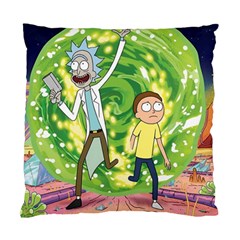 Rick And Morty Adventure Time Cartoon Standard Cushion Case (one Side) by Bedest