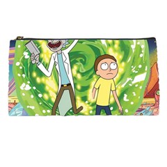 Rick And Morty Adventure Time Cartoon Pencil Case by Bedest