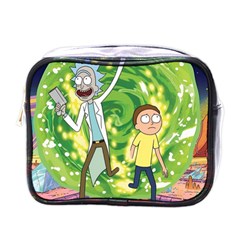 Rick And Morty Adventure Time Cartoon Mini Toiletries Bag (one Side) by Bedest