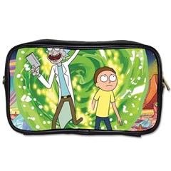 Rick And Morty Adventure Time Cartoon Toiletries Bag (one Side) by Bedest