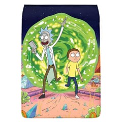 Rick And Morty Adventure Time Cartoon Removable Flap Cover (l) by Bedest