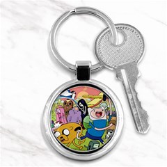 Adventure Time Finn  Jake Key Chain (round) by Bedest