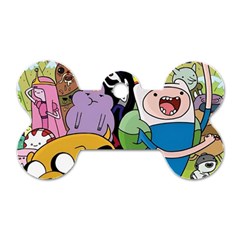 Adventure Time Finn  Jake Dog Tag Bone (two Sides) by Bedest