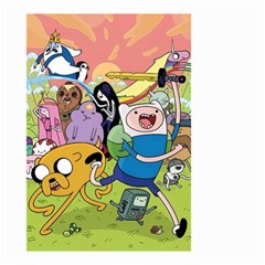 Adventure Time Finn  Jake Small Garden Flag (two Sides) by Bedest