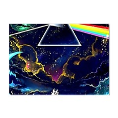 Trippy Kit Rick And Morty Galaxy Pink Floyd Crystal Sticker (a4) by Bedest