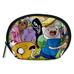 Adventure Time Finn  Jake Accessory Pouch (medium) by Bedest