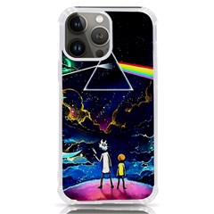 Trippy Kit Rick And Morty Galaxy Pink Floyd Iphone 13 Pro Max Tpu Uv Print Case by Bedest